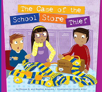 Cover Art for The Case of the School Store Thief