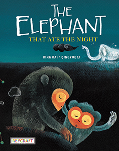 Cover Art for The Elephant That Ate the Night