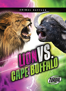 Cover Art for Lion vs. Cape Buffalo