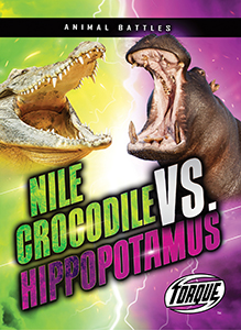 Cover Art for Nile Crocodile vs. Hippopotamus