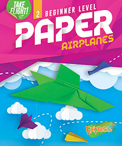 Cover Art for Beginner Level Paper Airplanes