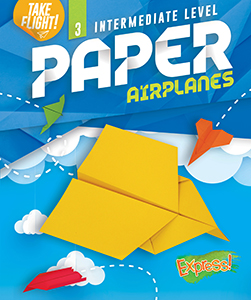 Cover Art for Intermediate Level Paper Airplanes