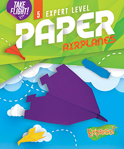 Cover Art for Expert Level Paper Airplanes