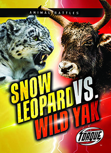Cover Art for Snow Leopard vs. Wild Yak