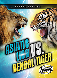 Cover Art for Asiatic Lion vs. Bengal Tiger