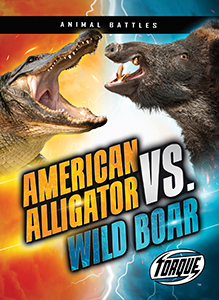 Cover Art for American Alligator vs. Wild Boar