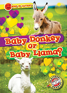 Cover Art for Baby Donkey or Baby Llama?
