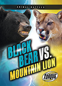 Cover Art for Black Bear vs. Mountain Lion