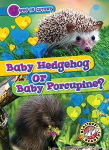 Cover Art for Baby Hedgehog or Baby Porcupine?
