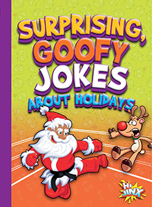 Cover Art for Surprising, Goofy Jokes about Holidays