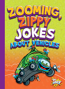 Cover Art for Zooming, Zippy Jokes about Vehicles