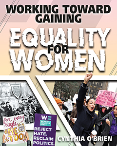 Cover Art for Working Toward Gaining Equality for Women