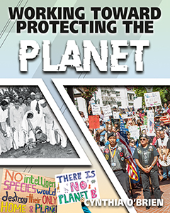 Cover Art for Working Toward Protecting the Planet