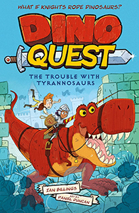 Cover Art for The Trouble with Tyrannosaurs