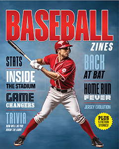 Cover Art for Baseball Zine