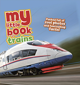 Cover Art for My Little Book of Trains