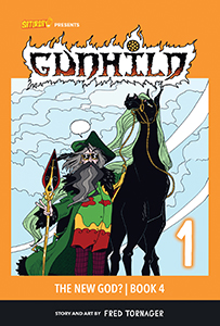 Cover Art for The New God?: Book 4