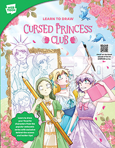 Cover Art for Learn to Draw Cursed Princess Club