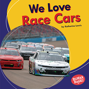 Cover Art for We Love Race Cars