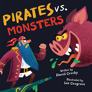 Cover Art for Pirates vs. Monsters