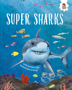 Cover Art for Super Sharks