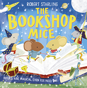 Cover Art for The Bookshop Mice