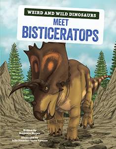 Cover Art for Meet Bisticeratops: A Graphic Guide