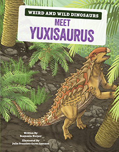 Cover Art for Meet Yuxisaurus: A Graphic Guide