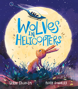 Cover Art for Wolves in Helicopters