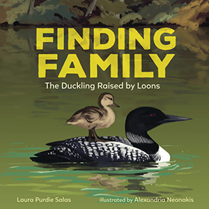Cover Art for Finding Family: The Duckling Raised by Loons