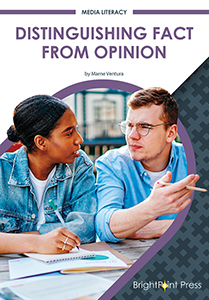 Cover Art for Distinguishing Fact from Opinion