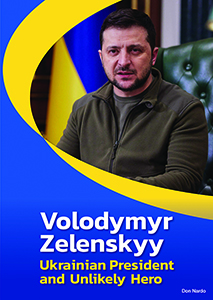 Cover Art for Volodymyr Zelenskyy: Ukrainian President and Unlikely Hero