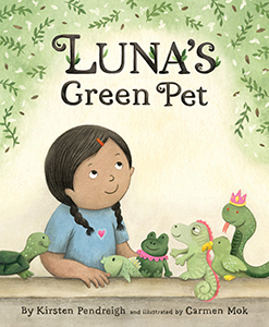 Cover Art for Luna's Green Pet