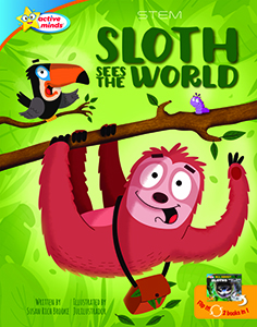 Cover Art for Sloth Sees the World / All About Sloths