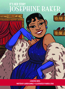 Cover Art for Josephine Baker: A Graphic Novel