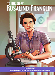 Cover Art for Rosalind Franklin: A Graphic Novel